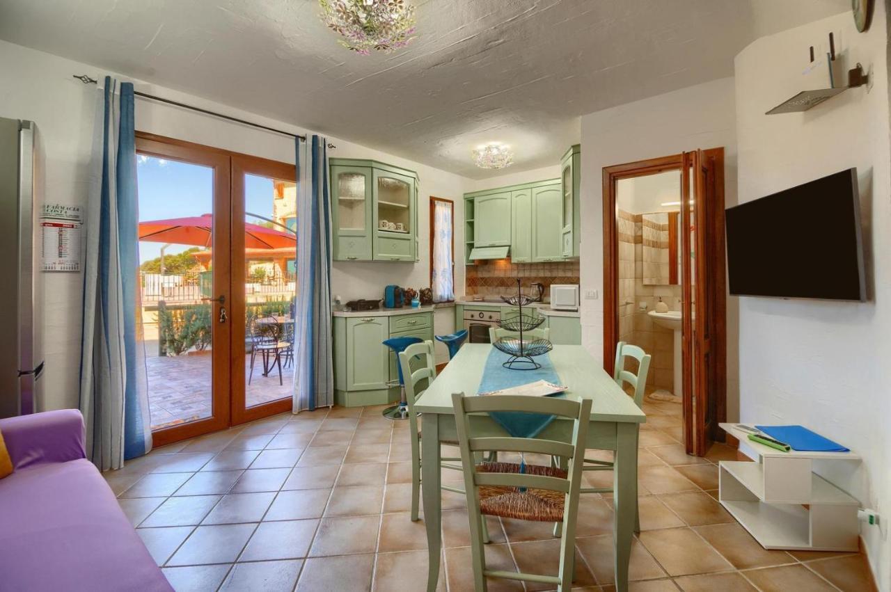 L'Estasi Tanca Piras A Bordo Piscina Con Vista Mare Villa Nebida Exteriör bild
