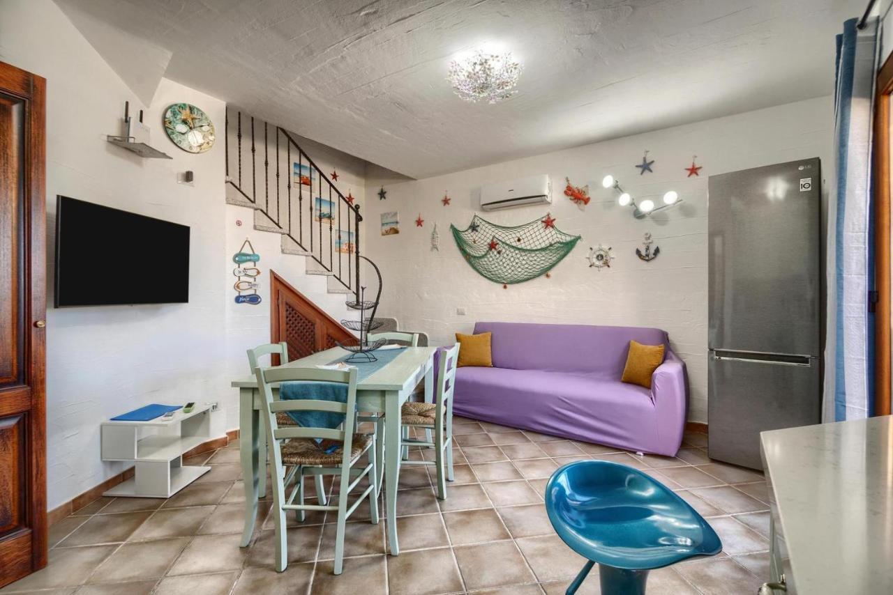 L'Estasi Tanca Piras A Bordo Piscina Con Vista Mare Villa Nebida Exteriör bild