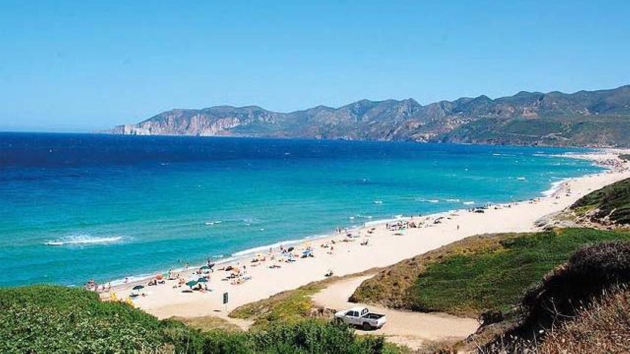 L'Estasi Tanca Piras A Bordo Piscina Con Vista Mare Villa Nebida Exteriör bild